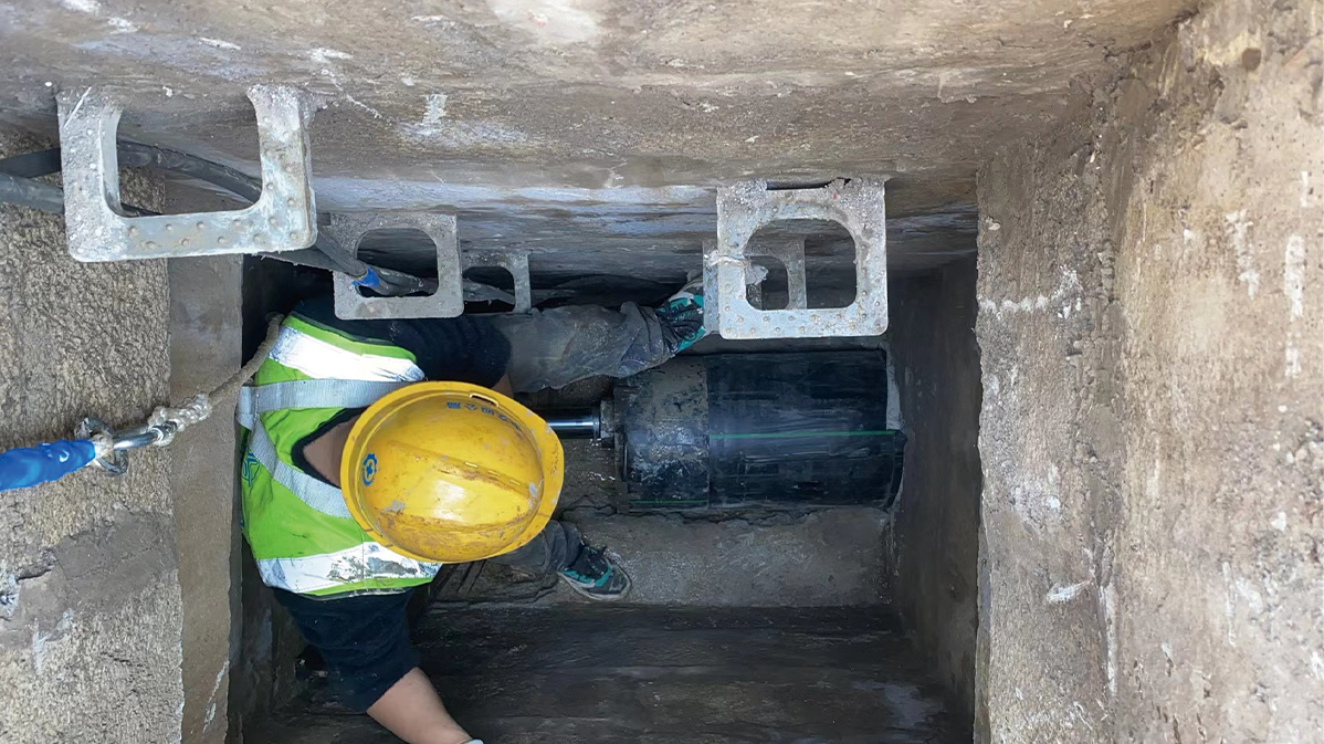 三都HDPE短管内衬法